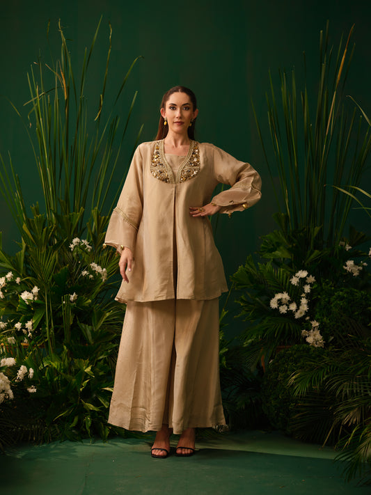 SAACHI KURTA PLAZZO SET