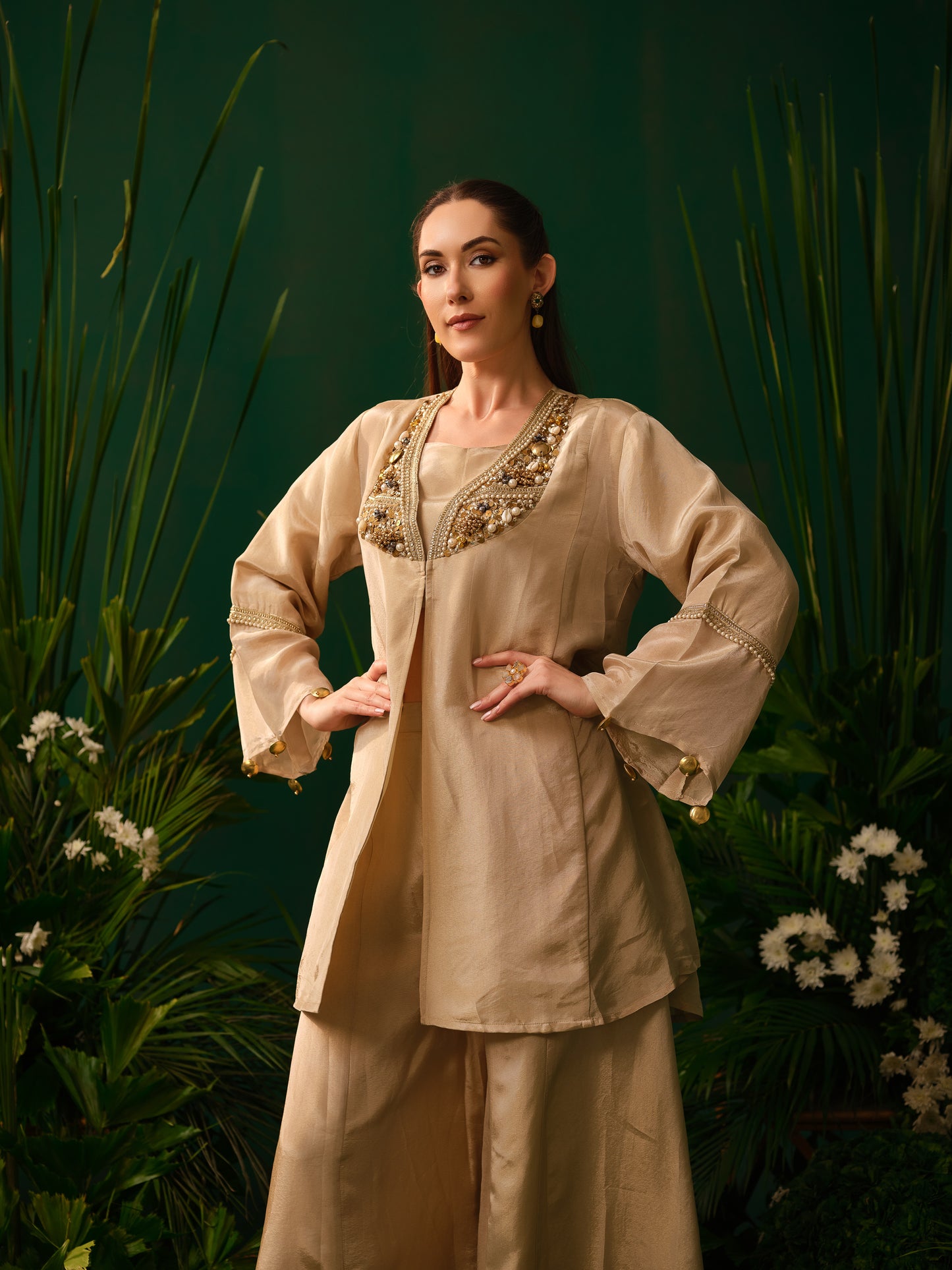SAACHI KURTA PLAZZO SET