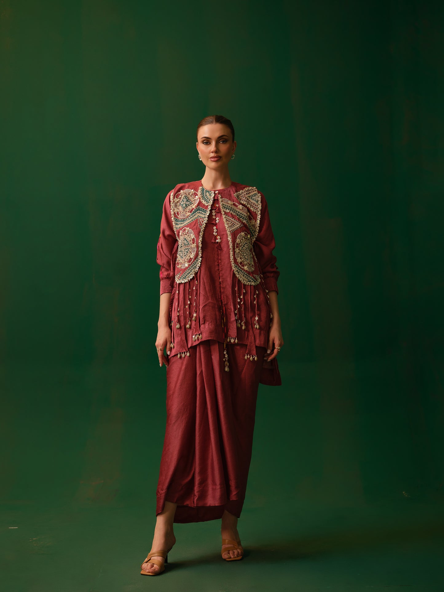 Elvora Hertitage Co-ord Set