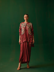 Elvora Hertitage Co-ord Set