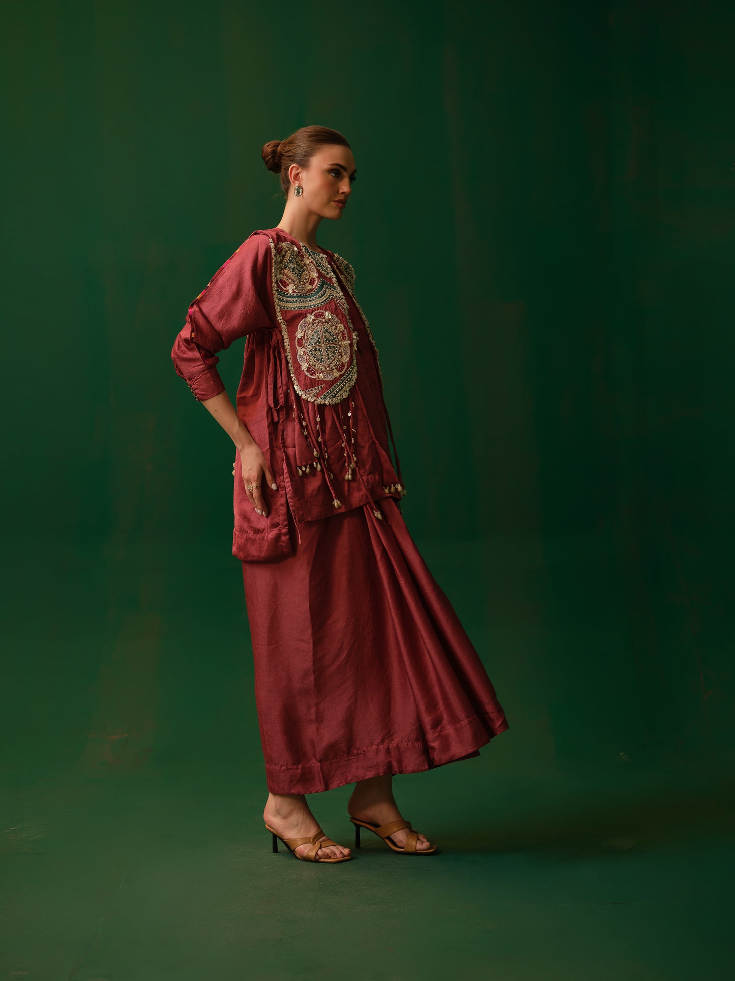 Elvora Hertitage Co-ord Set